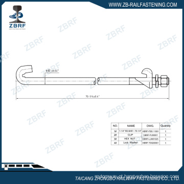 1-1 / 4 &quot;Barra medidora de extremidade única para medidor padrão